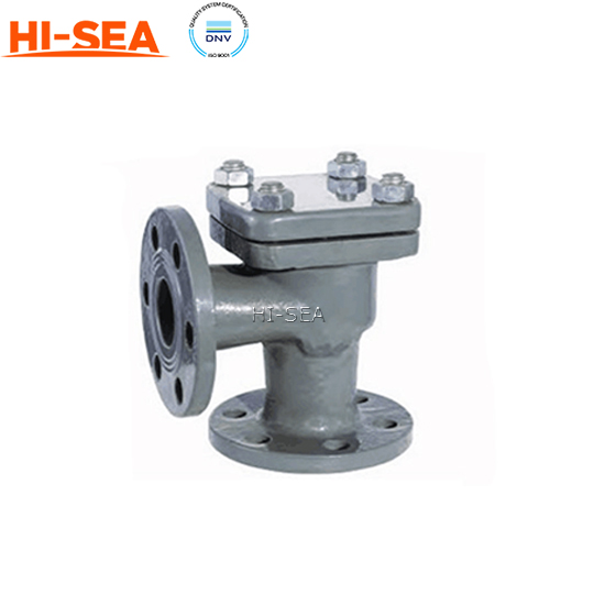 Marine DIN Cast Steel Angle Check Valve